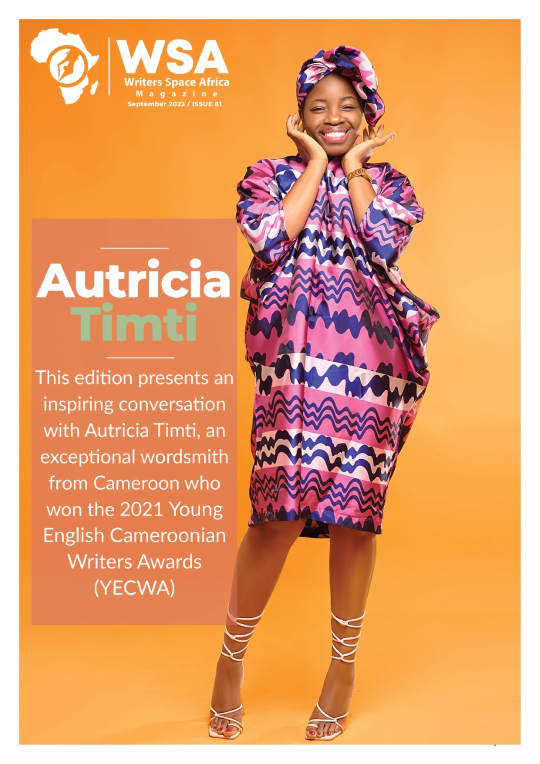 Autricia Timti - September Edition 2023 Magazine Cover