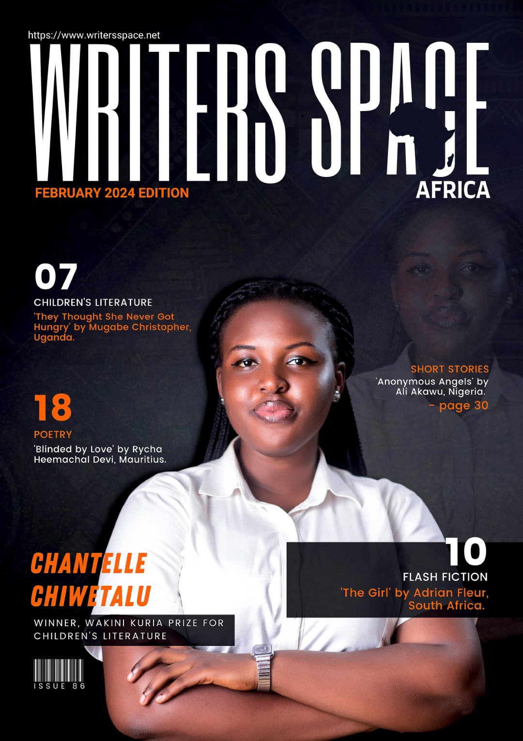 WSA Literary Magazine - February 2024 Edition COVER
