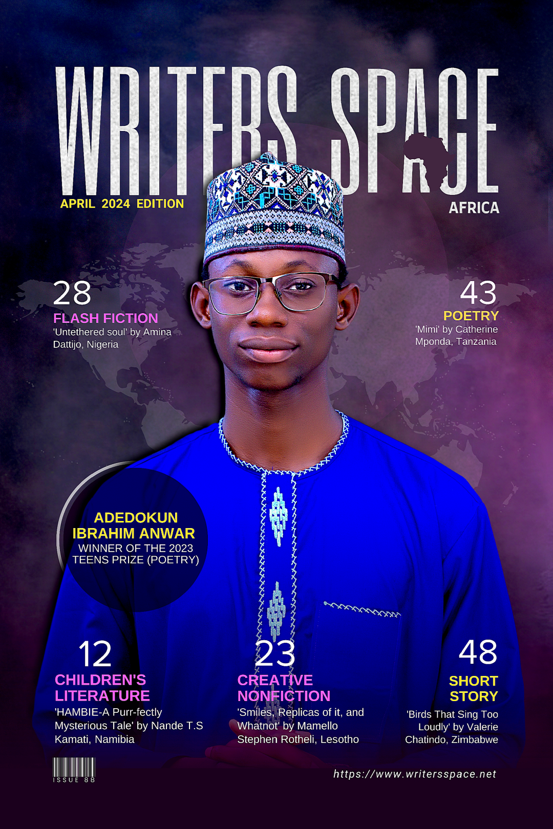 WSA Literary Magazine - April2024 Edition Cover