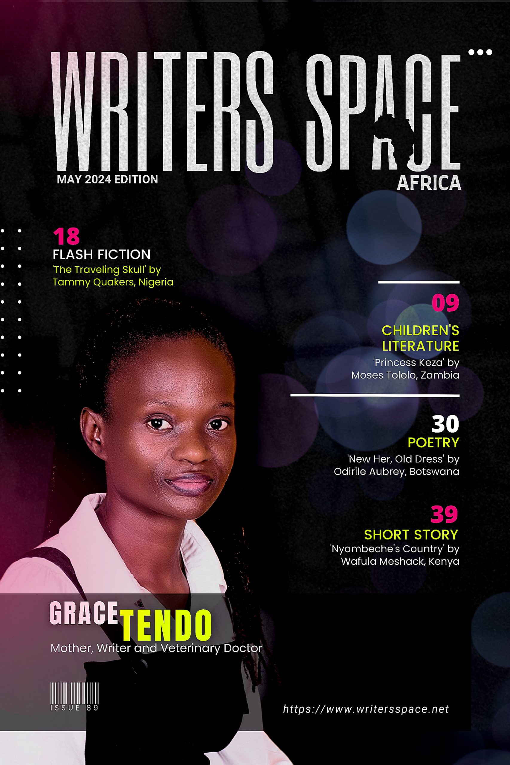 WSA Literary Magazine COVER - May 2024 Edition